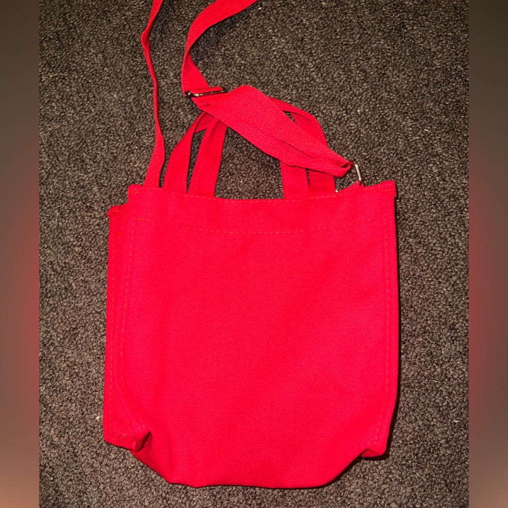 Red Mini Shoulder Purse - Picture 2 of 3